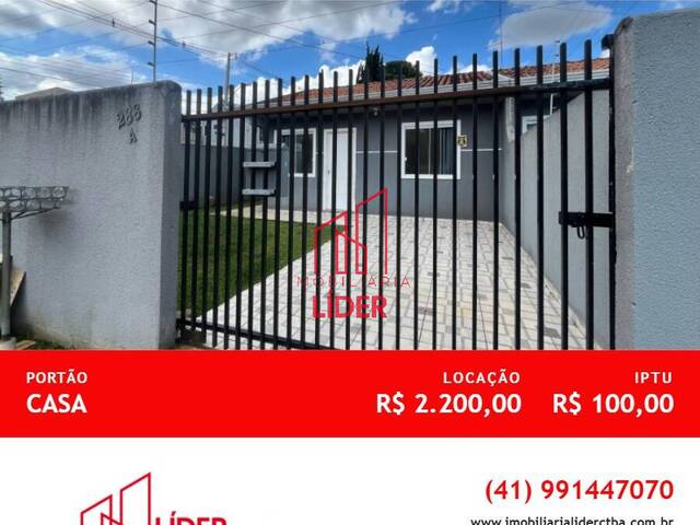 #320 - Casa para Locação em Curitiba - PR - 1